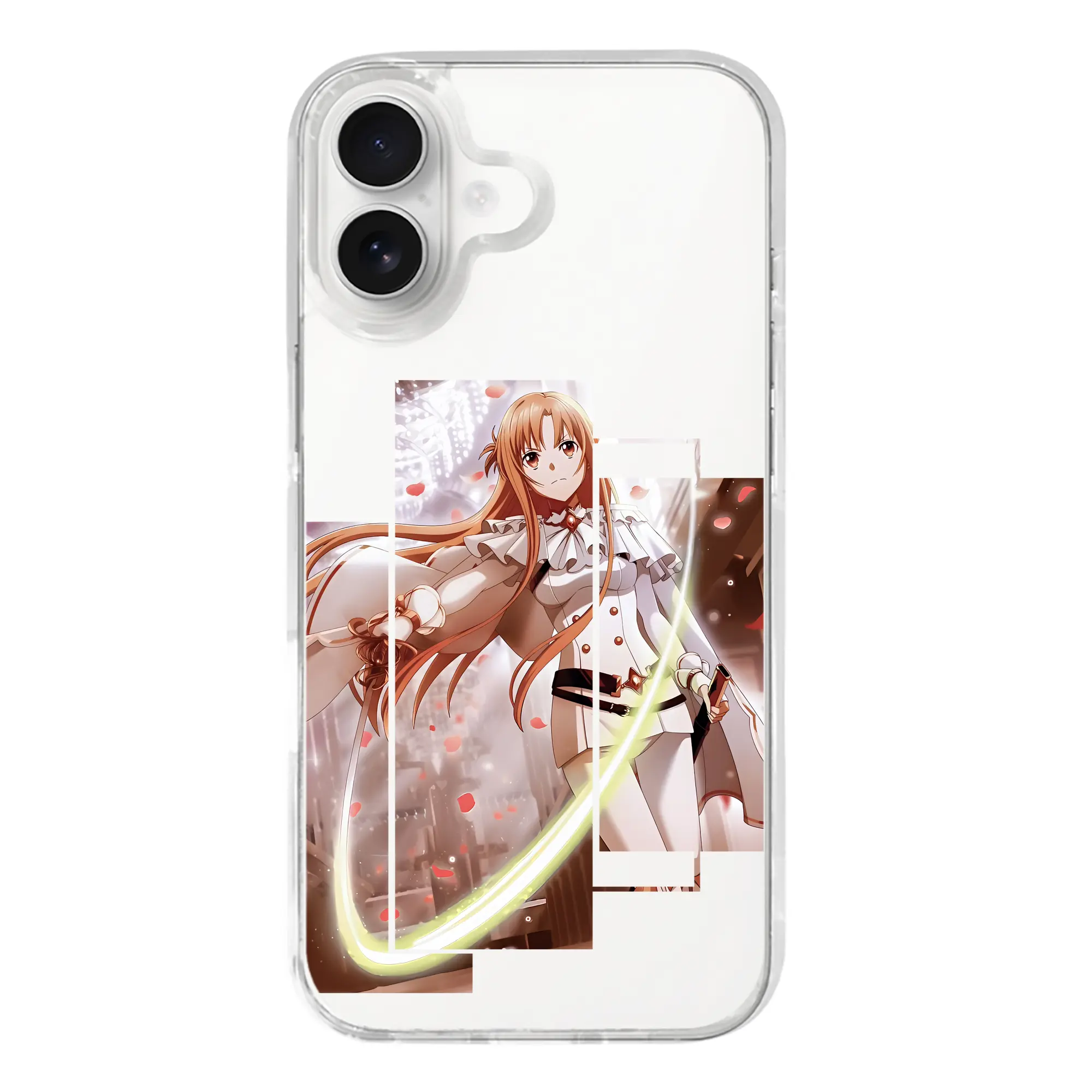 ソードアートオンライン グッズ アスナ - iPhone 17シリーズ 透明スマホケース – 薄型・耐衝撃・精密フィット保護カバー